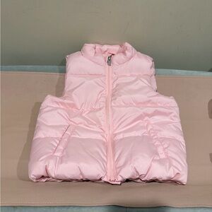 Old Navy Light Pink Puffer Vest